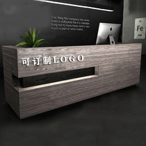 Vintage cashier counter clothing shop Barber Shop Cafe water bar industrial style bar table front desk reception desk