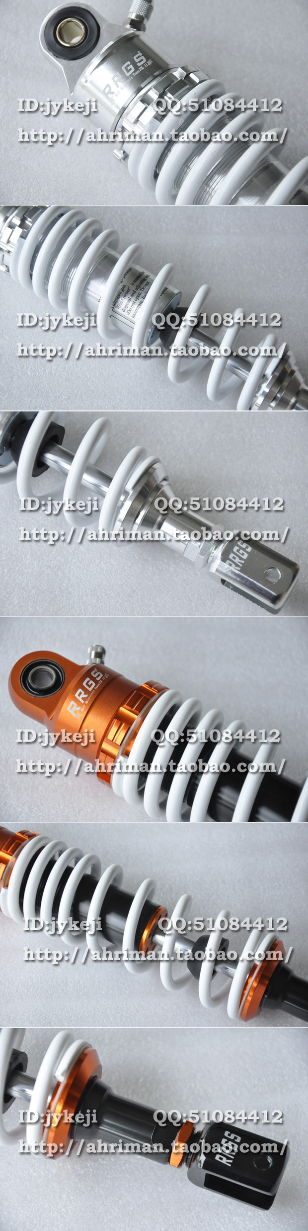 Giảm xóc sau có thể điều chỉnh cao và thấp thế hệ thứ hai trong nước - Xe máy Bumpers giá phuộc nhún xe sirius