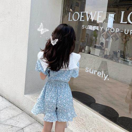 碎花连体短裤，女装，XTZ style