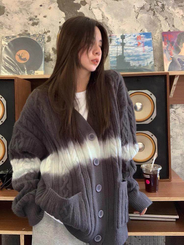 渐变大开衫，其它，XTZ style