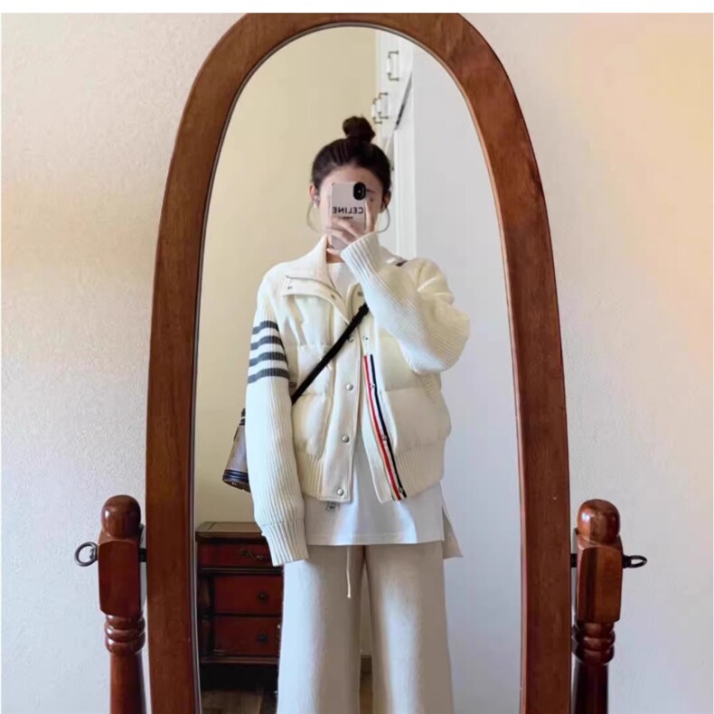 白色轻薄短款棉服女款冬季2025年新款加厚气质修身加厚外套冬,男装棉衣,星座1210-1