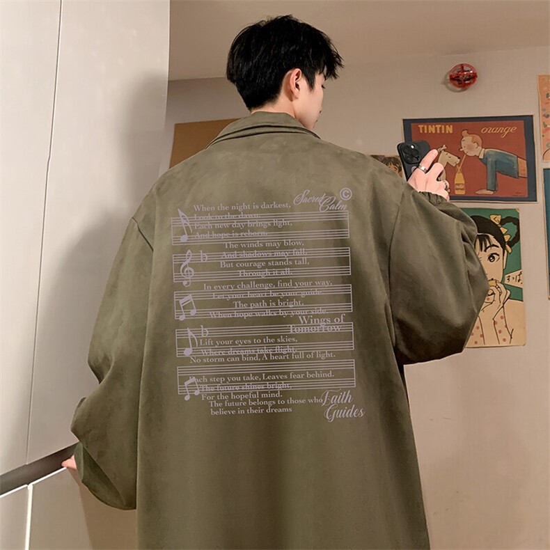 麂皮绒夹克男大码立领褂子外套JK85428-P68加绒款-P78,男装夹克,电商A040