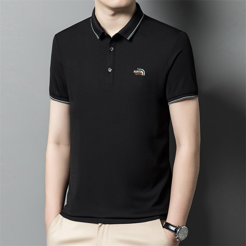 中年男士短袖T恤夏季新款休闲半袖POLO衫体恤上衣潮流SW513-P63,男装Polo衫,星座1105-3