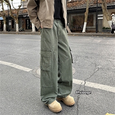XZ616春季重磅工装缉明线拼接复古休闲长裤TY1160P75控98，男装休闲裤，星座512A（原616）