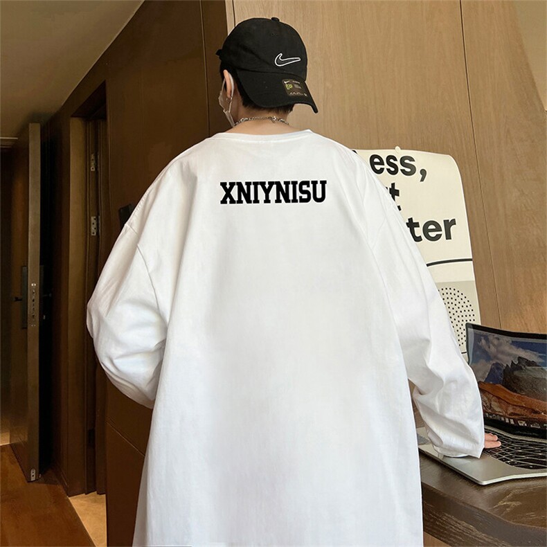 抖音得物供货量大从优可提供视频美式长袖T恤CT862特P25,男装T恤,电商A486-1
