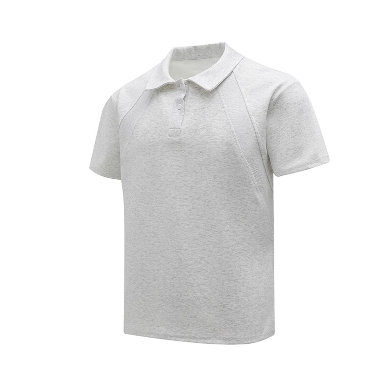 夏季新款港风日系拼接设计感两粒扣POLO衫男XZ213-TX08-P35控58,男装Polo衫,星座213