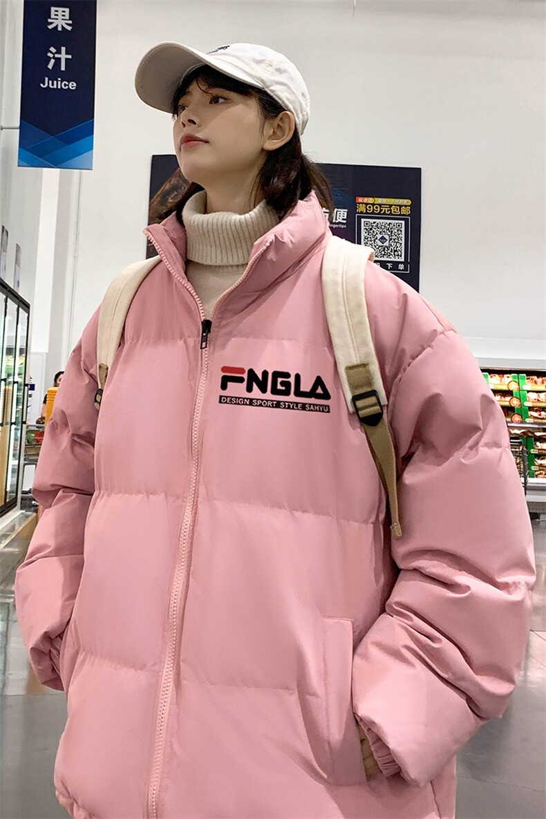 冬上新学生加棉加厚棉服潮中性风保暖立领棉衣外套男女8802-P60,男装棉衣,电商A441-1