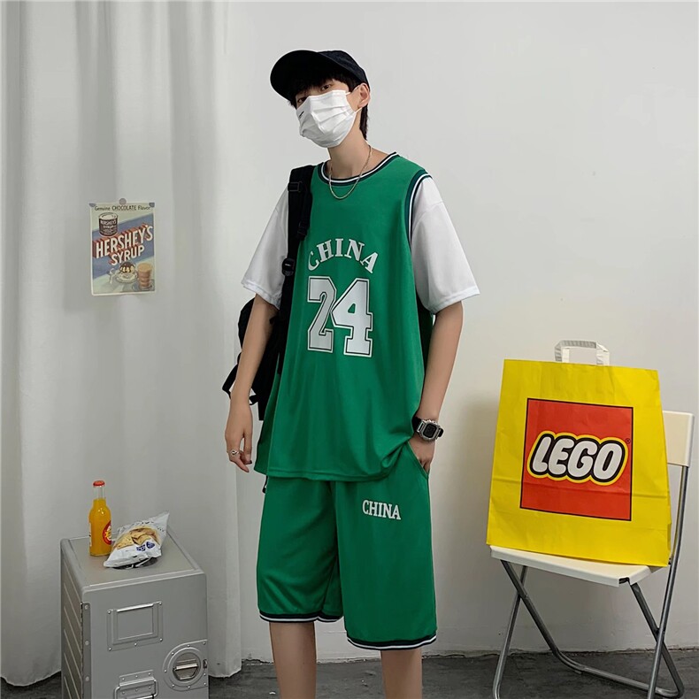 男潮流休闲套装篮球服运动套装F08P35,男装休闲套装,星座1116-2