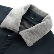 2023新款羽绒服脱卸领男中长款休闲商务冬装外套上衣HM2371-P295图片