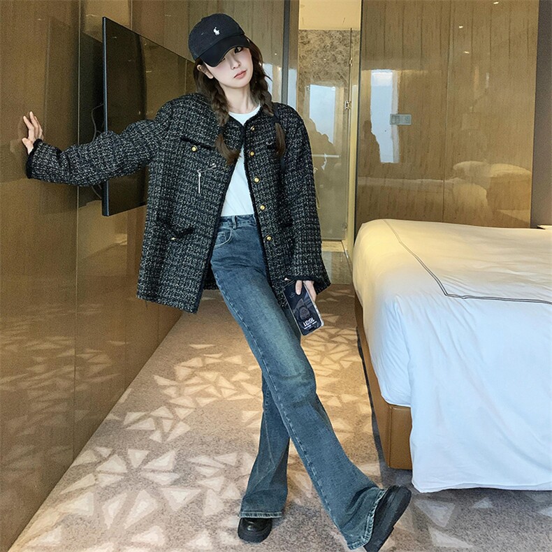 26春大货小香风外套2D001-6338-P145-K198,女装短外套,2D001