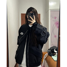 【有货】美式高街飞行员夹克外套男不规则棒球服XX034CC-特P60，男装夹克，星座1007（原301D）