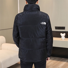 冬季加厚棉衣男休闲立领PU棉衣防水潮流皮衣棉服外套X19809-P120，男装皮衣，星座310B-3