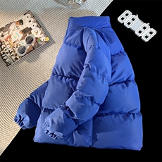 XZ213-MY20-P70控88港风大码冬季男款加厚保暖立领棉服面包服ins，男装棉衣，星座213