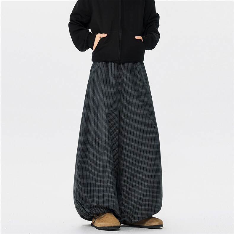 6XL-M美式复古水洗做旧运动裤子男毛边休闲卫裤K9183-P55330g,男装休闲裤,电商D206-1
