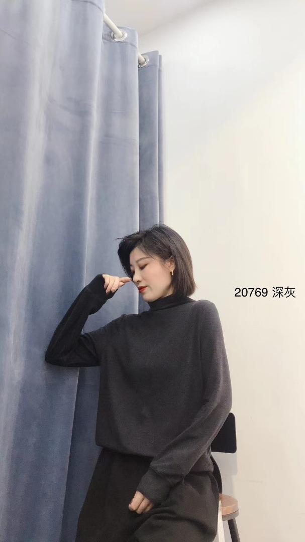 【现货】双面奥羊绒打底衫,女装,億亿铭品