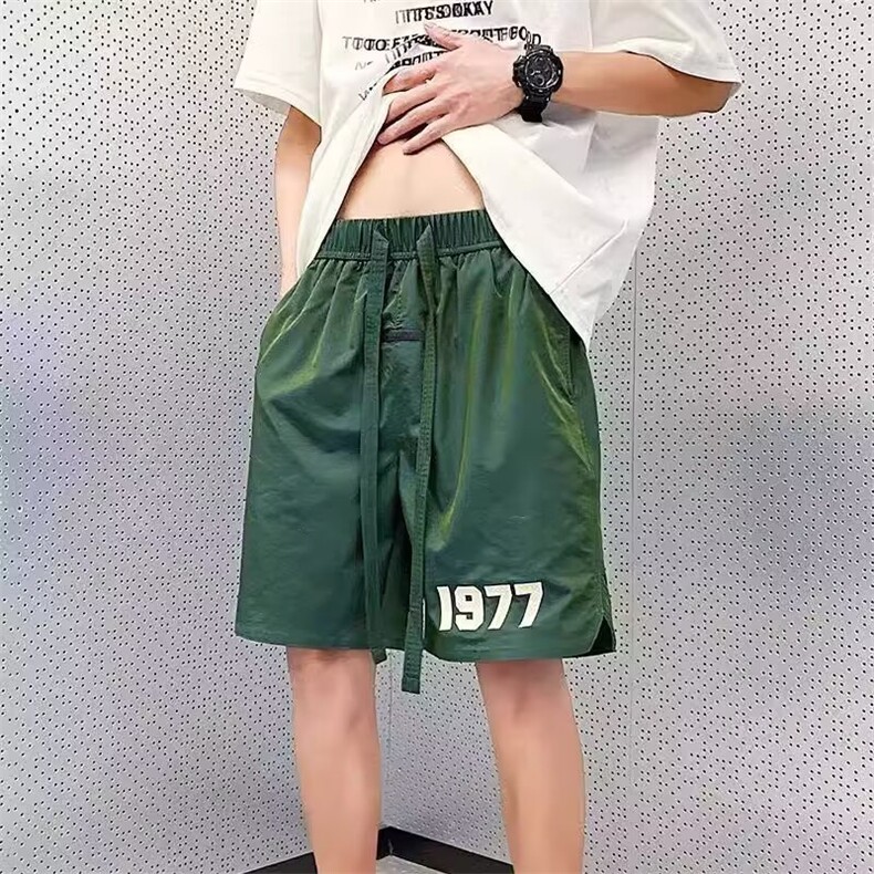 百搭新款简约潮流原宿夏季薄款休闲短裤男运动五分裤无品牌慵懒,男装牛仔裤,星座506A