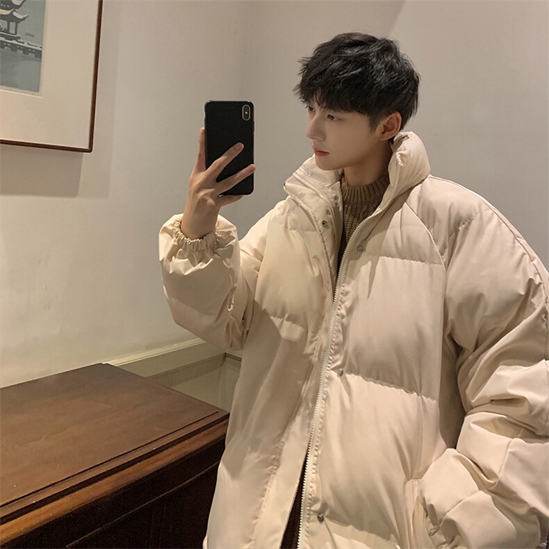 现货抖音得物可供视频冬季三防加厚羽绒棉衣外套面包棉服AM999,男装棉衣,电商A443