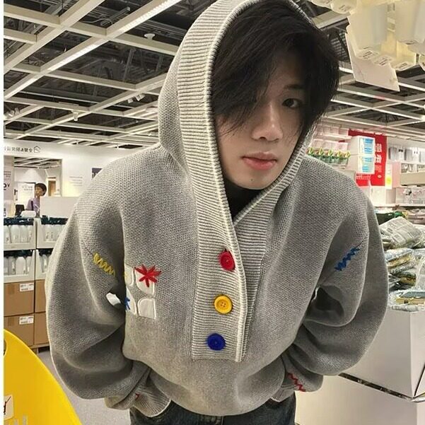 秋冬季毛衣开衫外套2025新款韩版显瘦宽松百搭外穿洋气针织衫潮图片