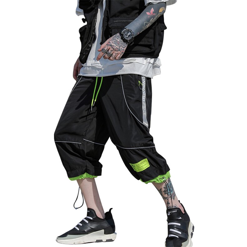 2021夏季新款男士潮流七分裤男士休闲运动工装裤A438-C3001-P40,男装休闲裤,电商A438