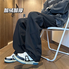 A751-特P45加绒加厚防水冲锋裤保暖休闲裤冬季弯刀裤3，男装休闲裤，电商B335