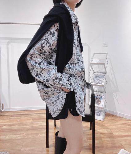 2021秋冬新款米奇衬衫，女装衬衫，HEY.KK