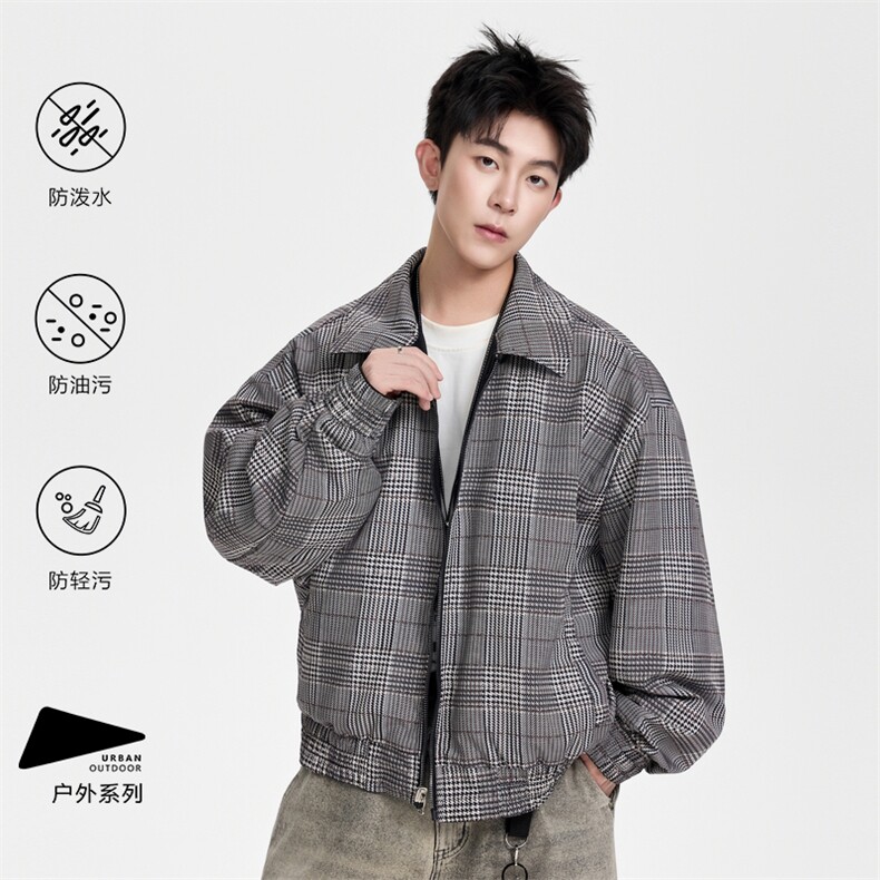 得物二开双面穿高级潮牌设计翻领夹克外套男2025秋季JK1235-P98,男装夹克,星座1103-3