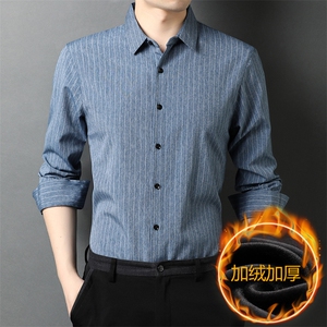 QLM755215秋冬新款2023年男士加绒加厚休闲长袖立领夹克外套P67图片