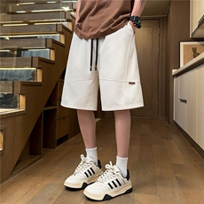重磅华夫格高级设计感短裤男夏五分裤子X416B-1-DK3052-特P25限48，男装休闲裤，星座416B-1