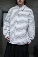 秋季新款风高品质条纹长袖衬衫男士衬衣潮新中式T2452-P68，男装衬衫，电商A227