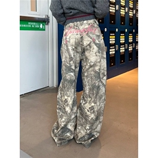 N9014-P60新款百搭ins气质时尚牛仔裤文艺简约流行潮流慵懒，男装牛仔裤，电商B323A
