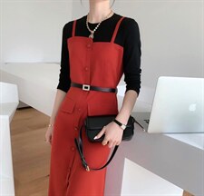 秋装新款连衣裙，女装连衣裙，艾伊贝雪