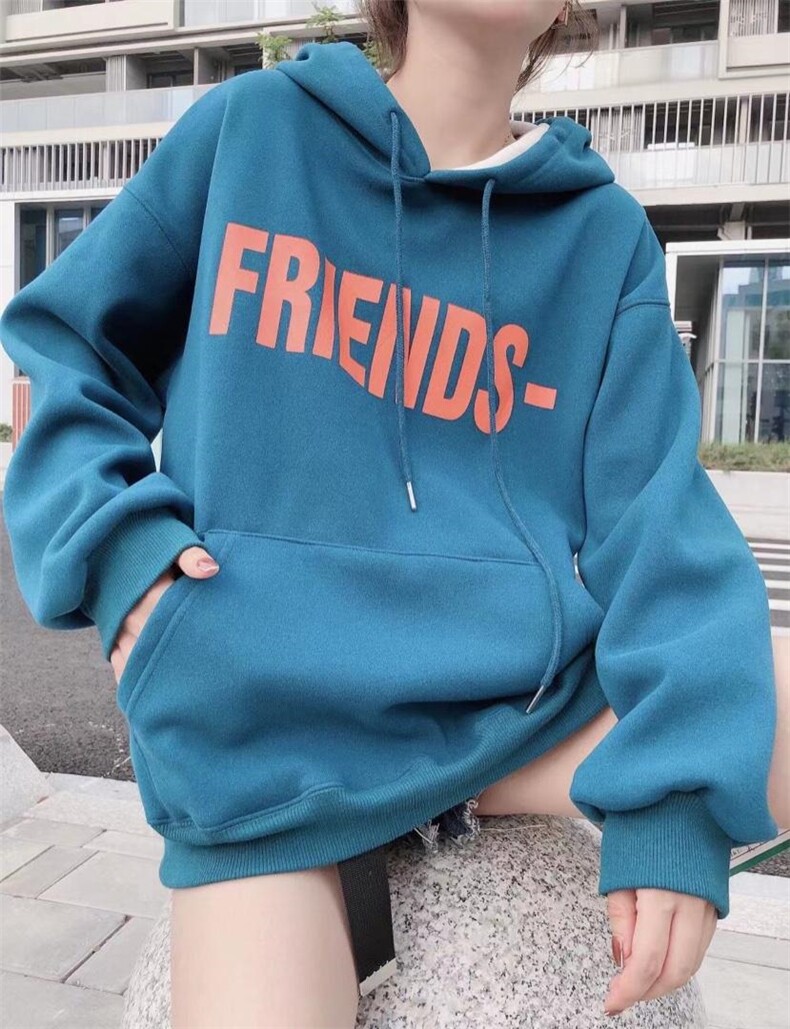 百搭款婴儿绒卫衣，女装卫衣/绒衫，一杭