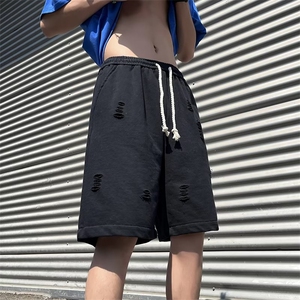 时尚潮牌夏季青春流行运动裤男松紧腰直筒休闲裤宽松DK54-P30图片