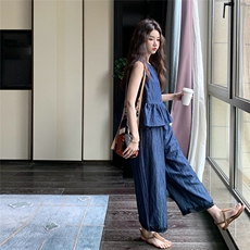 新款现货主推天丝牛仔套装2533-P145-K208，女装套装/套裙，2C129