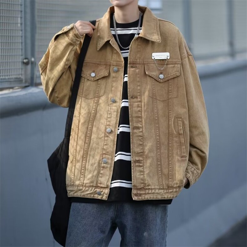 秋季青春流行男夹克文艺潮外套F87P70,男装夹克,星座1116-2