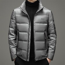 2023冬季新款商务休闲男士立领中青年外套羽绒服SNNYR16906-P295,男装羽绒服,电商B212（原钱塘6029）