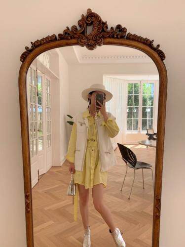 编织马甲，女装马夹，HE