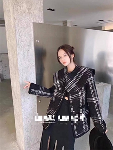 小香风外套，领子可脱卸图片