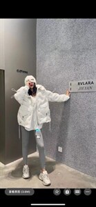 直冲压花羽绒服,女装羽绒服,欧力尼