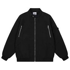 W9373-P68网图现货新款飞行员夹克美式复古宽松拉链棒球服外套，男装夹克，星座1608-2