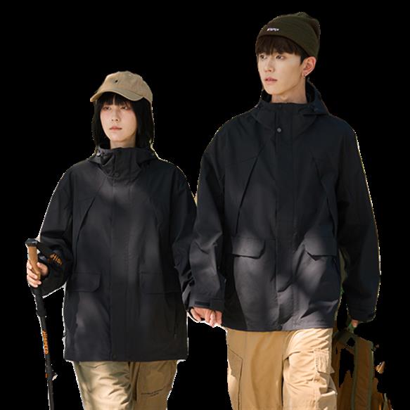 冬防水情侣三合一冲锋衣户外运动轻薄羽绒服内胆可拆分DB231-P230,男装夹克,星座1210A