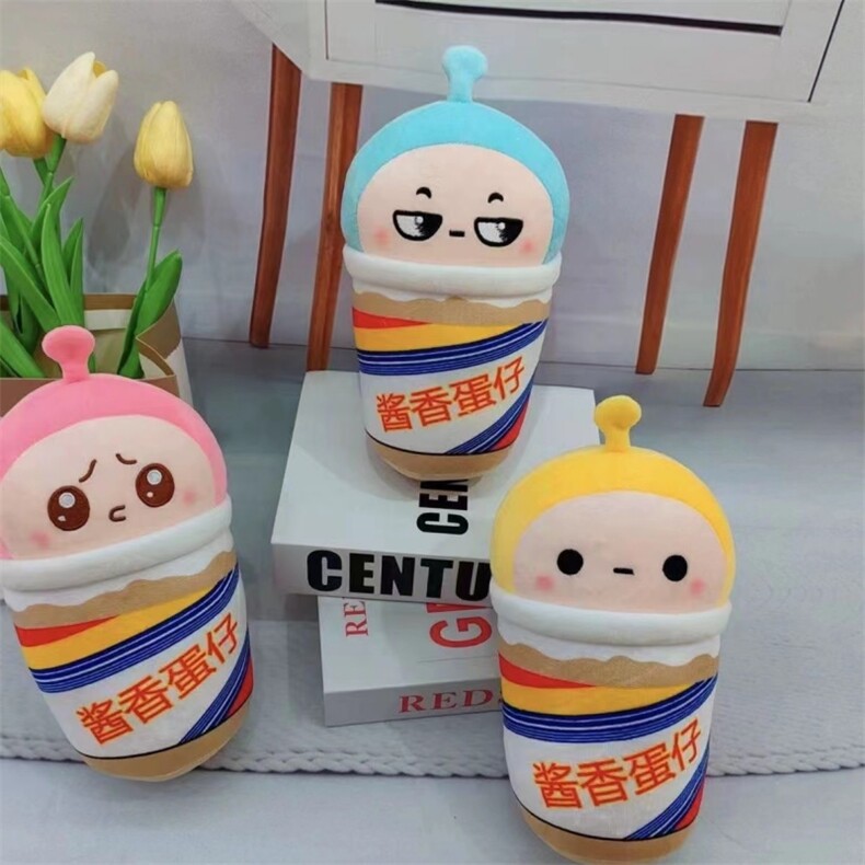 酱香蛋仔，威威毛绒玩具
