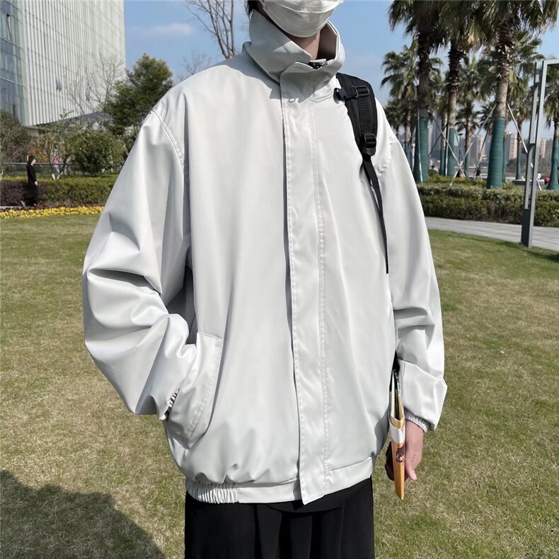 潮流夹克潮男春季外套W31P57图片