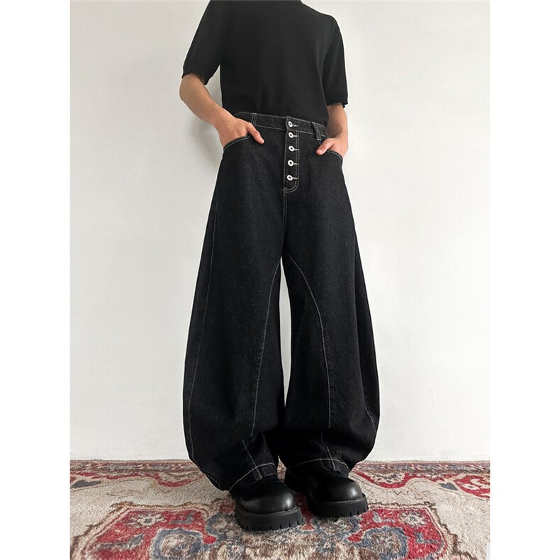 903-AK046-特P55【S-3XL】原牛弯刀牛仔裤,男装牛仔裤,星座903