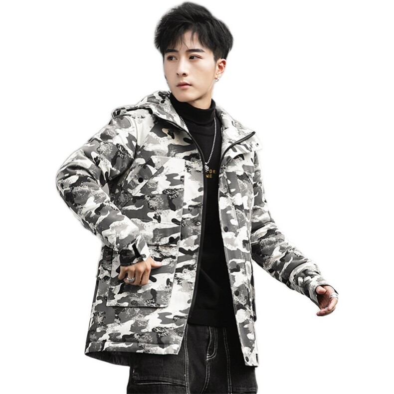 男士休闲连帽加厚保暖棉衣外套棉服棉袄冬季防寒开衫男装M993,男装棉衣,电商B226-2（原B217-2）