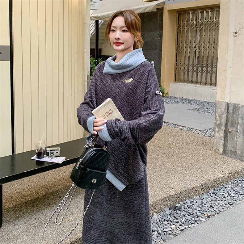套装1C045-H512P185K278,女装套装/套裙,红龙果