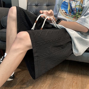 夏肌理感短裤男 美式高街运动篮球 休闲五分裤子XZ514-2-1529-P38图片