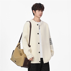 【新品】2025秋冬男士时尚休闲百搭针织连帽毛衣潮流-M270-P55，男装针织衫/毛衣，星座1105-1