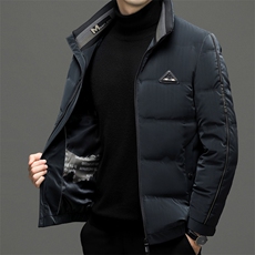 羽绒服男士新款秋冬季宽松休闲中青年保暖立领外套FF2803-P255，男装羽绒服，星座1105-3