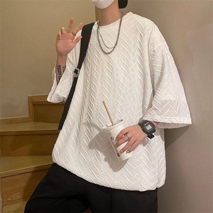 短袖t恤男夏季新款潮牌ins宽松半袖体恤男装夏装上衣服T0833-P28图片